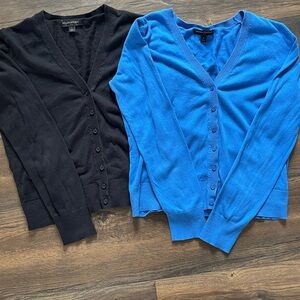 Banana Republic Kids Blue and Black Cardigans